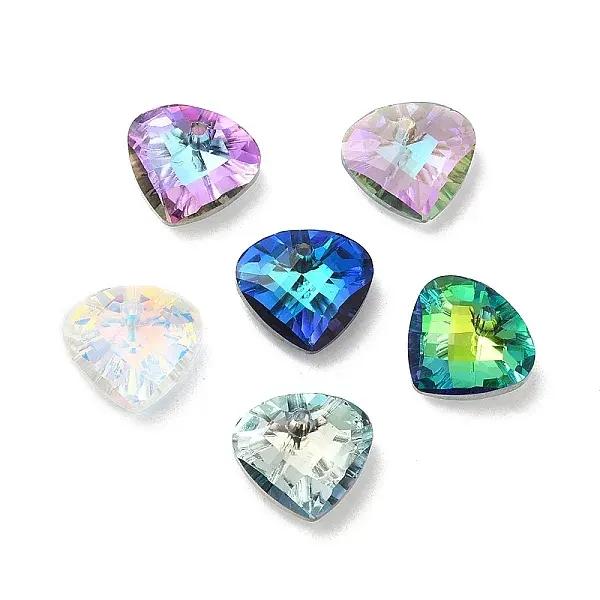 Electroplated Glass Pendants