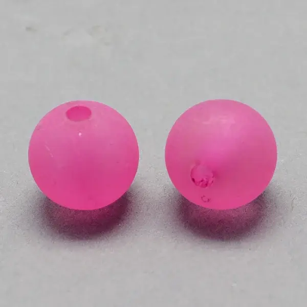 Transparent Acrylic Ball Beads