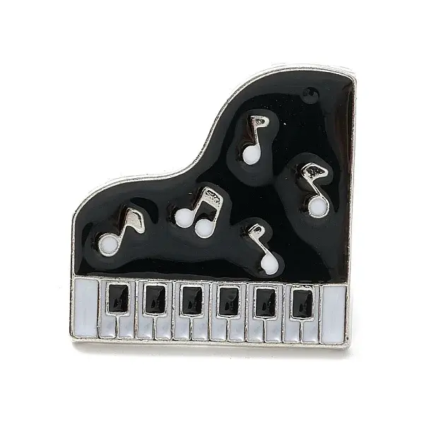 Piano Enamel Pin