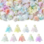 90Pcs 9 Styles Acrylic Pendants