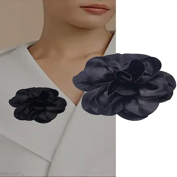 1Pc Duckbill Clip Cloth Alloy Brooches