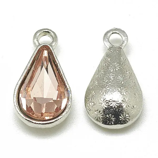 Alloy Glass Pendants