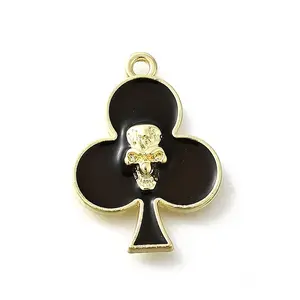Alloy Black Enamel Gothic Style Pendants