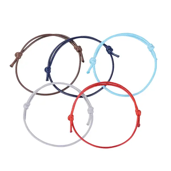 Korean Waxed Polyester Cord Bracelet Making