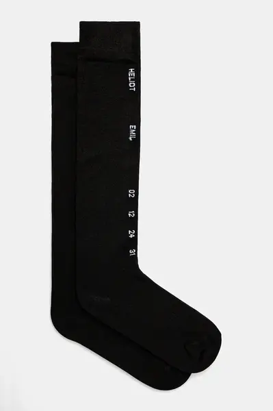 Ponožky Heliot Emil pánské, černá barva, SS25_16_115_BLK01