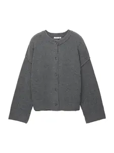 Pull&Bear Kardigán  sivá