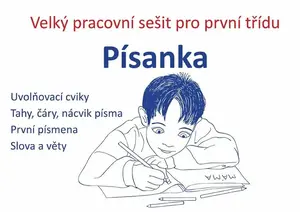 Písanka – velký pracovní sešit pro první třídu  CZ (poškozená) - Petra Bobalová