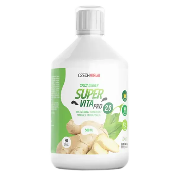 Czech Virus SuperVita PRO 2.0 500ml - spicy ginger