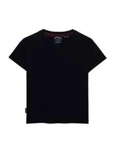 Superdry & Co Tričko 'ESSENTIAL'  námornícka modrá