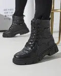 Resti Black women's non-heated Qertera bagger boots