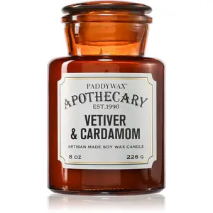 Paddywax Apothecary Vetiver & Cardamom vonná svíčka 226 g