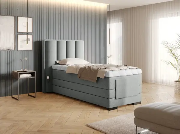 Boxspring Veros 90 Rozměr: 90 x 200 cm, látka: Vero 4