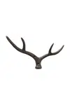 Nástěnný věšák na oblečení Boltze Antler 17 cm černá barva
