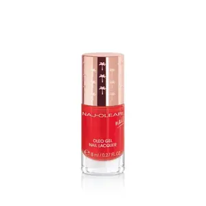 Naj-Oleari Oleo gel Nail Lacquer lak na nehty s gelovým efektem - 21 poppy red 8 ml