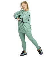 Pri Women's tracksuit loose sweatshirt + ribbed leggings CHICAGO