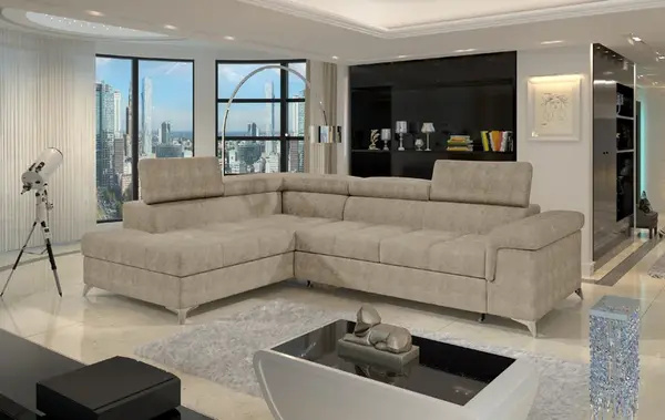 Sedací souprava Eridano Provedení: Levá varianta, látka: Amore 18