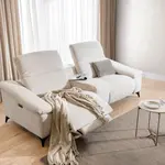 Pohovka Gappa s panelem - 1BL + Panel P + 1BP Nožičky: Chrom, látka: Cloud 87