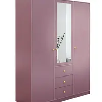 Šatní skříň Siena D3 Barva korpusu: Švestka (pastel), Rozměry: 149 cm