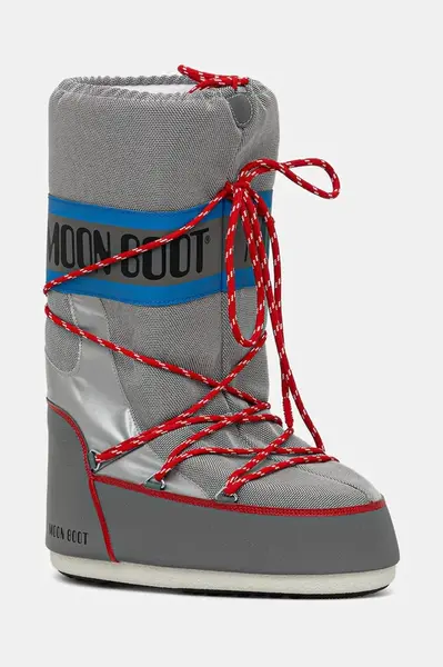 Sněhule Moon Boot MB ICON SPACE RACING šedá barva, 80D1403030 HF04