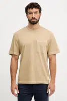 Bavlněné tričko United Colors of Benetton pánské, zelená barva, 3ZITU10AV
