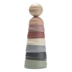 BIBS stohovacia balančná veža, Pastel Rainbow