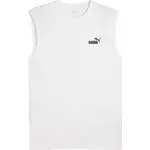 Puma ESSENTIALS NO 1 LOGO SLEVEIESS TEE Pánské tílko, bílá, velikost
