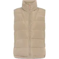 KARI TRAA LINN Dámska zateplená vesta, béžová, veľkosť