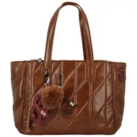 Dámska kabelka na rameno hnedá - Coveri Ounissa