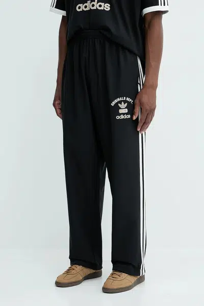 Tepláky adidas Originals OG Dept Tp pánské, černá barva, s potiskem, KD6253
