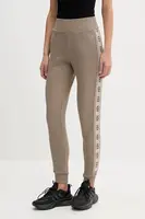 Tepláky Guess BRITNEY růžová barva, s aplikací, V2YB15 KB3P2