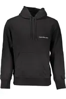 Černá mikina Calvin Klein bez zipu