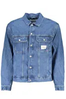 CALVIN KLEIN MEN'S BLUE SPORTS JACKET