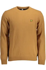 Hnědý svetr Lyle &amp; Scott pro muže