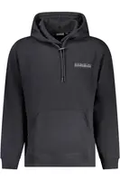 Černá mikina Napapijri s kapucí