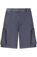 K-WAY MEN'S BERMUDA PANTS BLUE