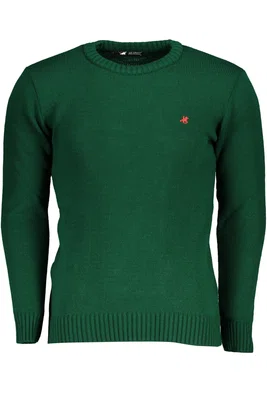 US GRAND POLO GREEN MEN'S SWEATER