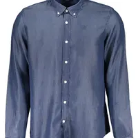 Pánská džínová košile s dlouhým rukávem