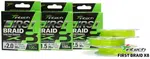 Intech first splétaná šňůra braided line braid x8 green 150 m - 0,148 mm 6,36 kg