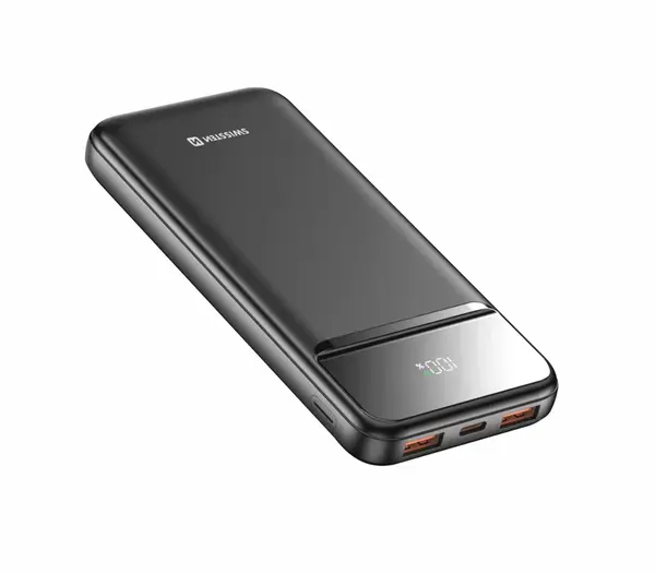 Swissten Power Bank 10.000 mAh Power Line II černá