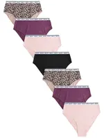 Next Nohavičky  tmavofialová / ružová / čierna / biela