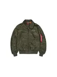 ALPHA INDUSTRIES Prechodná bunda 'Flying Tigers'  olivová / oranžová