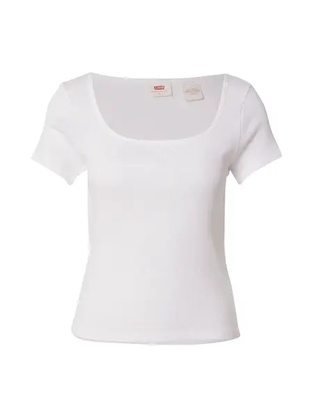LEVI'S ® Tričko 'Essential Square Neck Tee'  biela