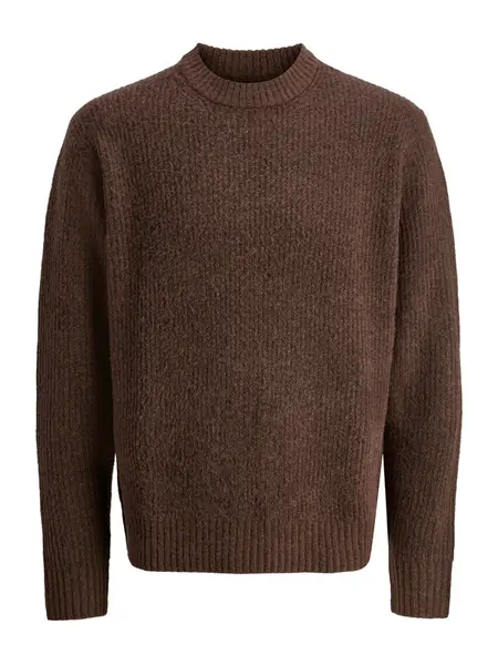 JACK & JONES Sveter 'JORYORK OLLIE'  hrdzavo červená