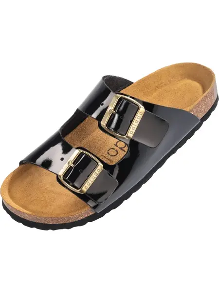 Palado Šľapky 'Korfu PF'  zlatá / čierna