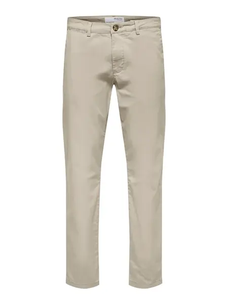 SELECTED Chino nohavice 'Miles Flex'  béžová