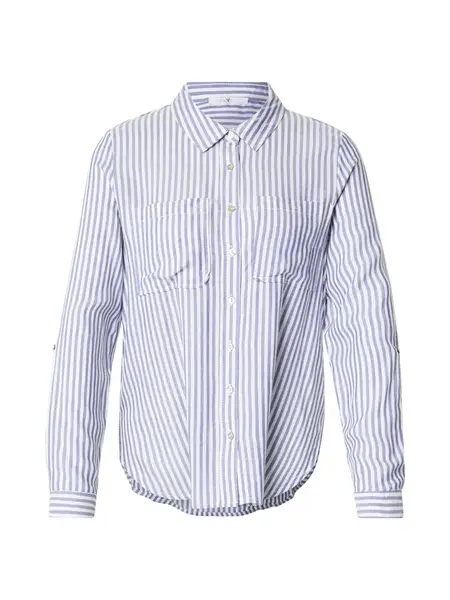 Hailys Blúzka 'Je44tte'  svetlomodrá / biela