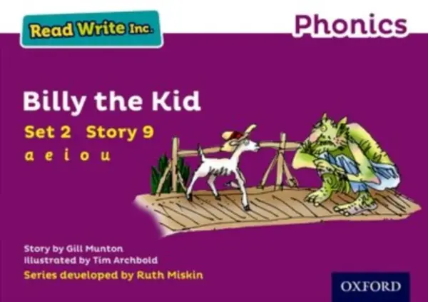 Read Write Inc. Phonics: Billy the Kid (Purple Set 2 Storybook 9) - Gill Munton