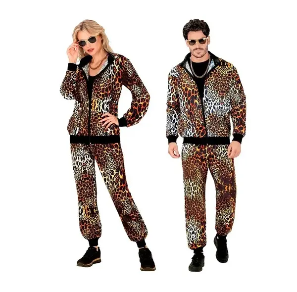 Kostým Leopard tepláková súprava S unisex