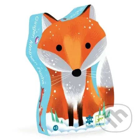 Siluetové puzzle: Líška Ginger - puzzle z kategorie Naučné puzzle
