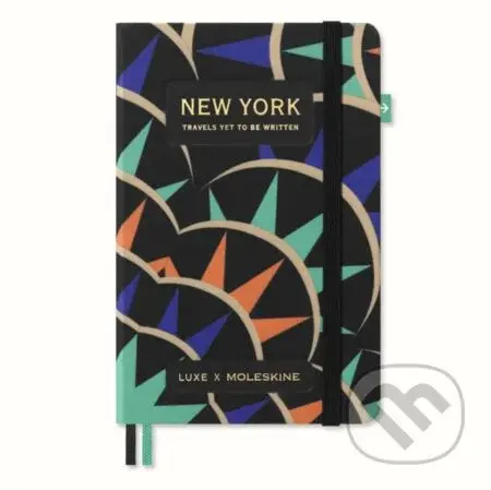 Moleskine - zápisník Luxe City New York (limitovaná edícia, malý, pevná väzba, čistý / linajkovaný)